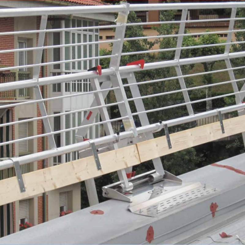 S�kerhetspl�t till fallskyddsr�cken