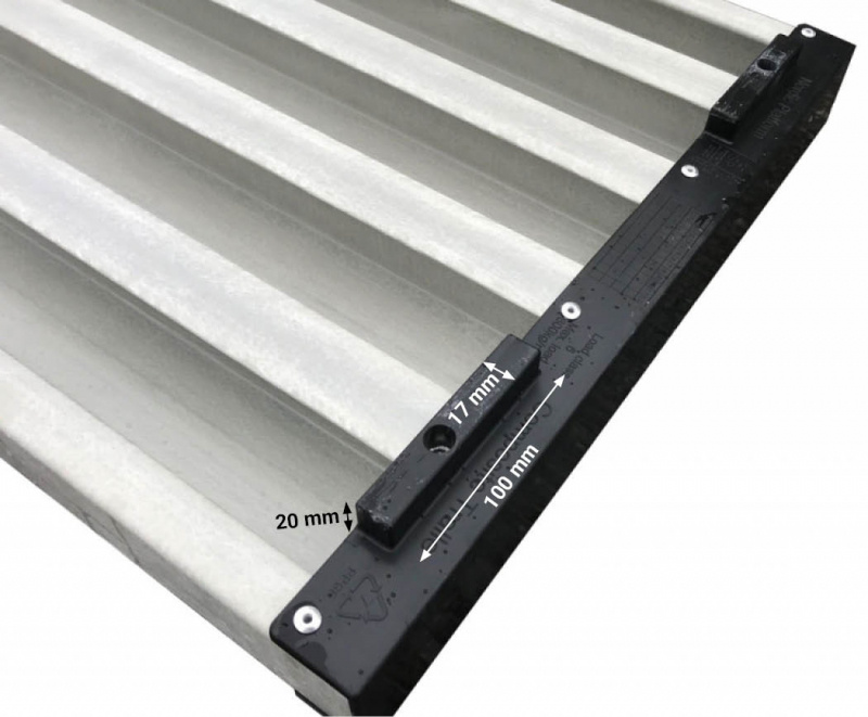 Komposittrall med m�tt p� 