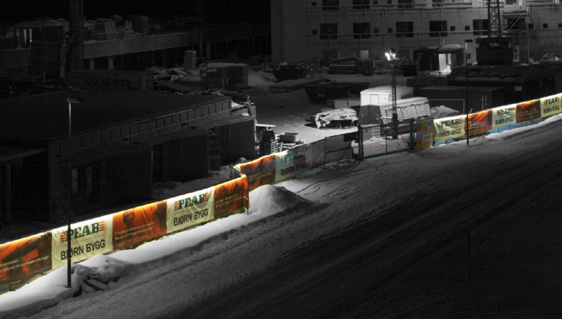 LED-ljusslinga, byggbelysning