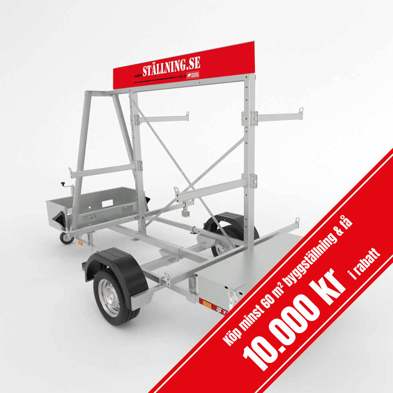 St�llningstrailer 1 100 kg bakifr�n